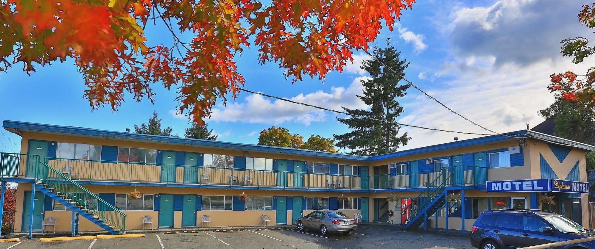 Diplomat Motel Nanaimo Bagian luar foto